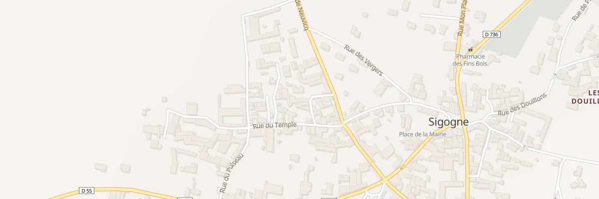 Plan du 4 Rue Bonté Légeron à Sigogne