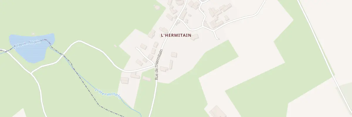Plan du 25 Rue de l’Hermitain à Souvigné