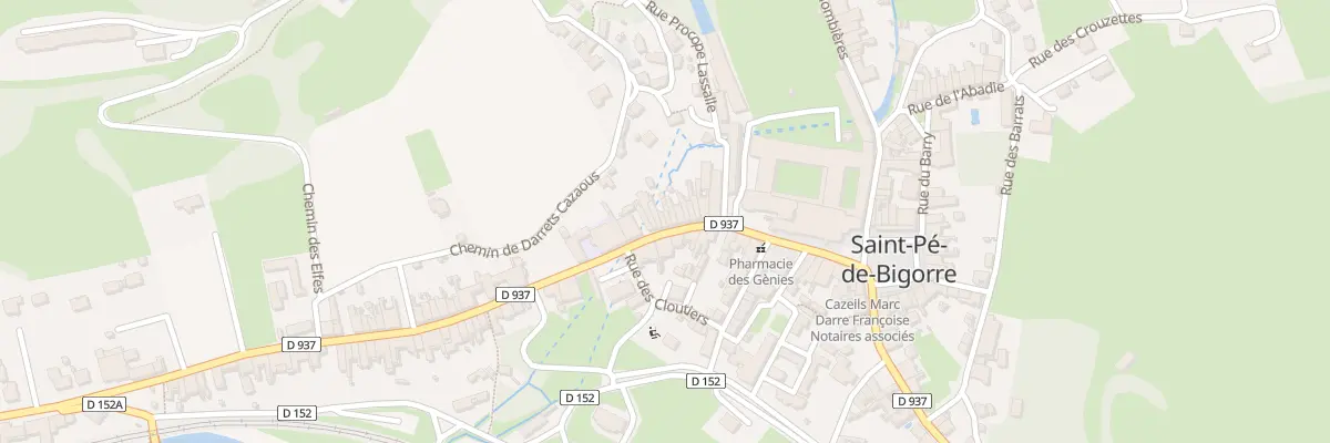 Plan du 18 Rue General de Gaulle à Saint-Pé-de-Bigorre