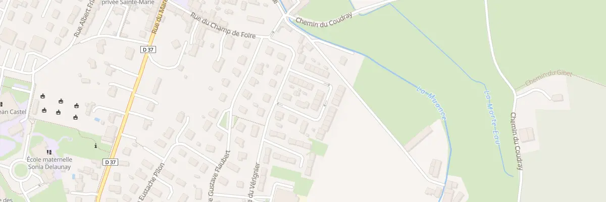 Plan du 3 Rue de la Pêcherie à Argences