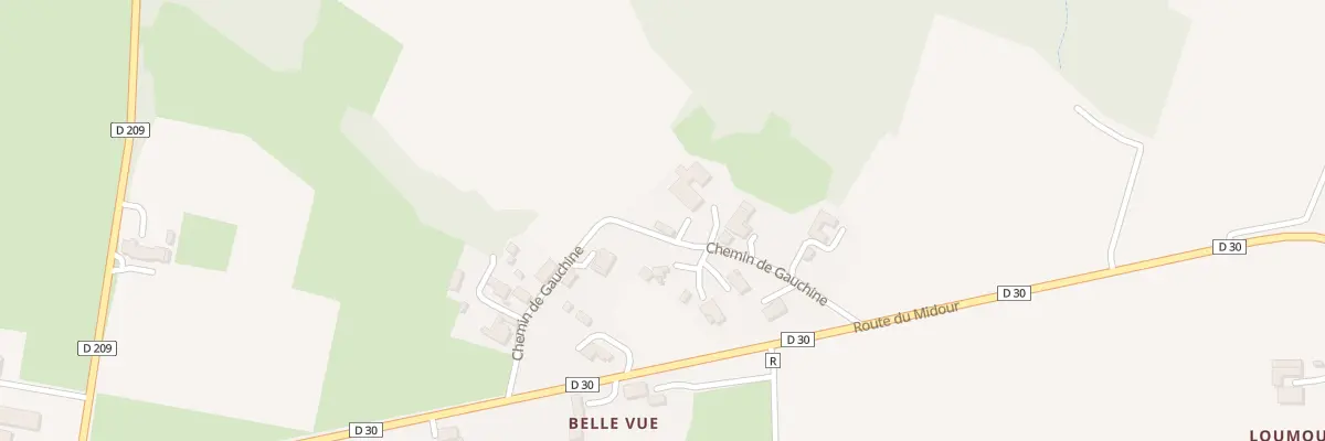 Plan du 5038 A Lasbordes à Castex-d’Armagnac