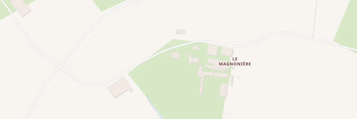 Plan du 2 La Magnoniere aux Châteliers