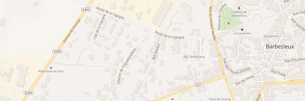 Plan du 17 Rue Martini à Guimps