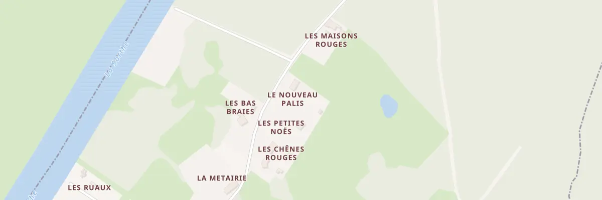 Plan du 5792 Le Nouveau Palis à Parcé-sur-Sarthe