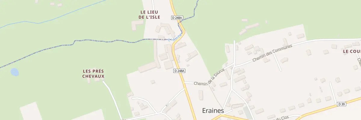 Plan du 5048 Le Bourg à Eraines