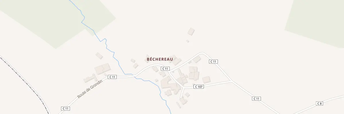 Plan du 216 Béchereau aux Artigues-de-Lussac