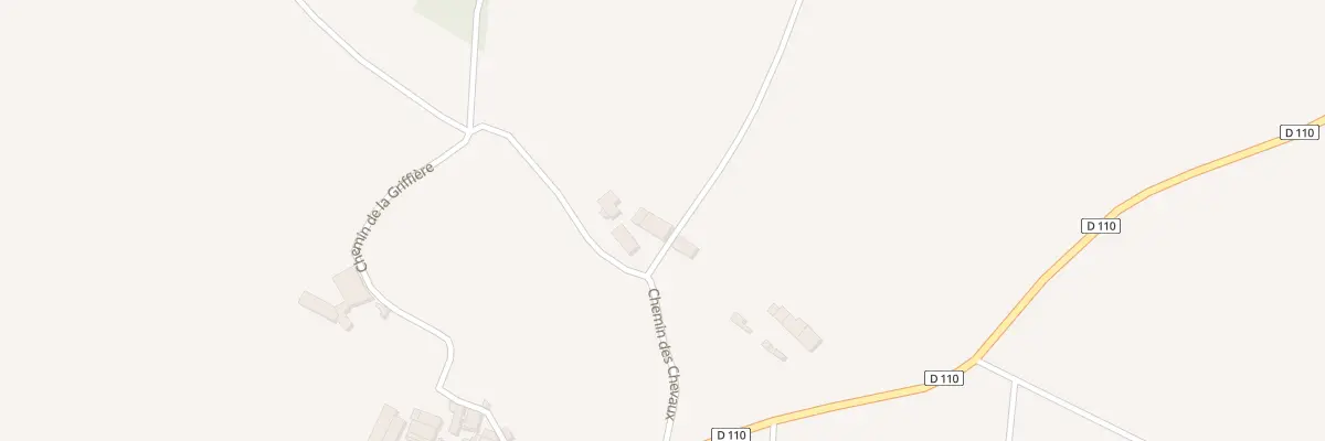 Plan du 6 Chem des Chevaux Fleury à Aubigné