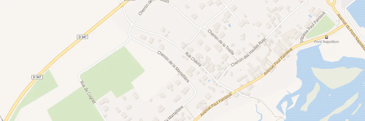Plan du 159 Rue Chèvre à Montreuil-Bellay