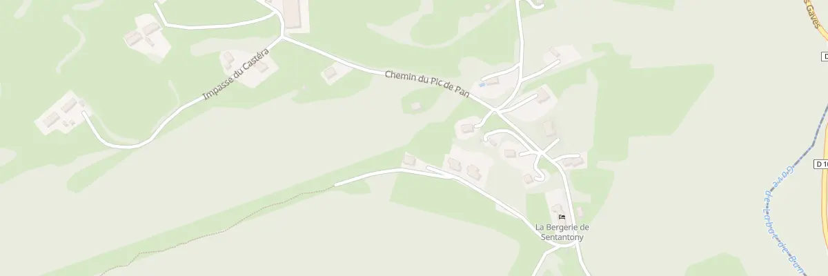 Plan du 38 Che de Sentantony à Bun