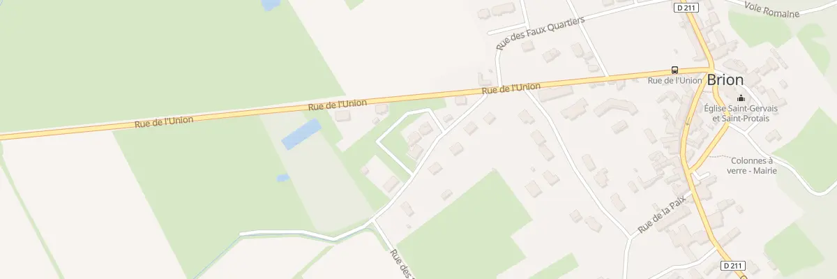 Plan du 2 Rue des Sablons aux Bois d’Anjou