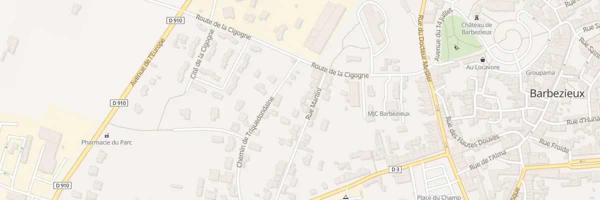 Plan du 30 Che de la Triquedondaine à Barbezieux-Saint-Hilaire
