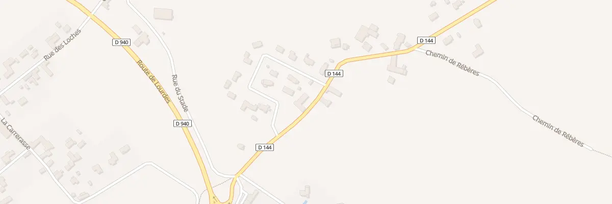 Plan du 3 Rte du Hameau à Espoey