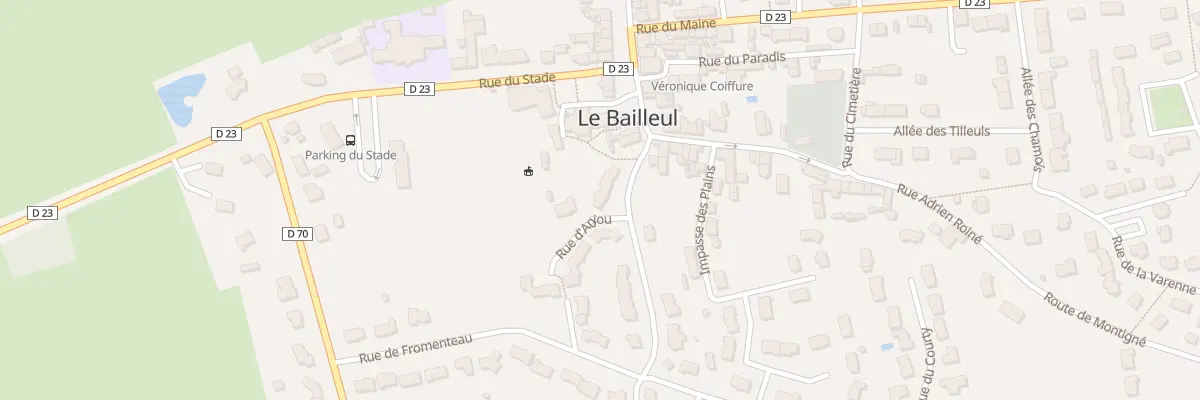 Plan du 6 Rue D Anjou au Bailleul