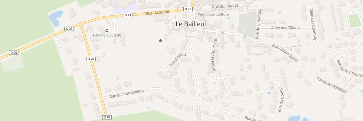 Plan du 24 Rue D Anjou au Bailleul