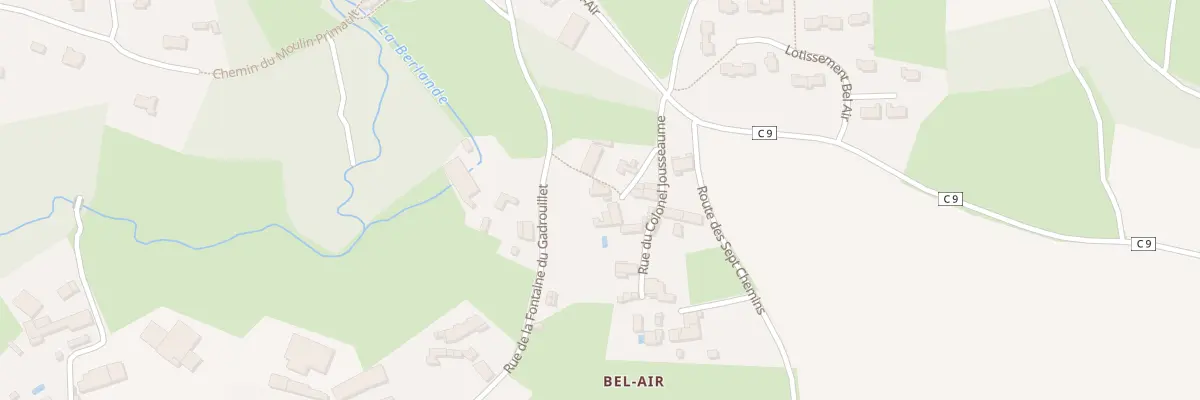 Plan du 6 Rue du Colonel Jousseaume à Melle