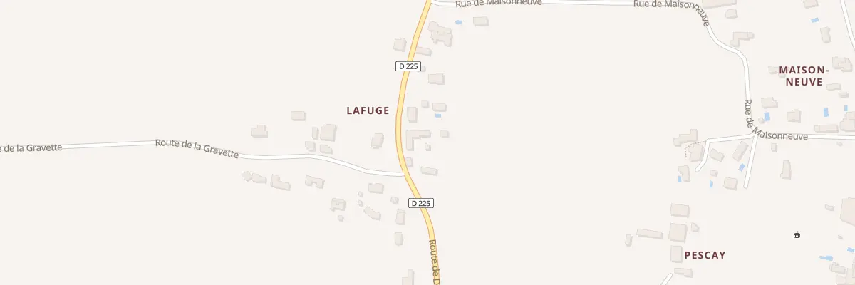 Plan du 54 Dugay à Bieujac