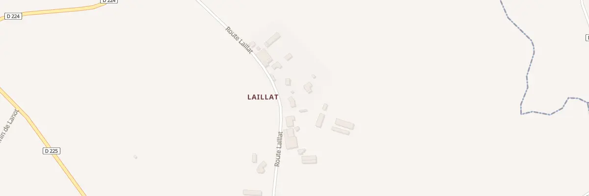 Plan du 4 Laillat à Saint-Loubert