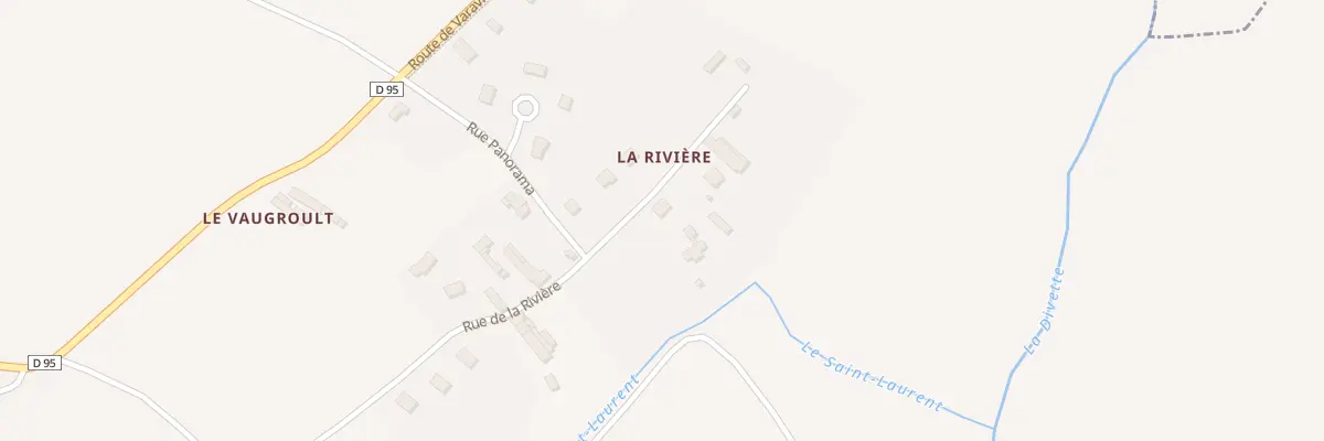 Plan du 14 Rue de la Rivière à Petiville