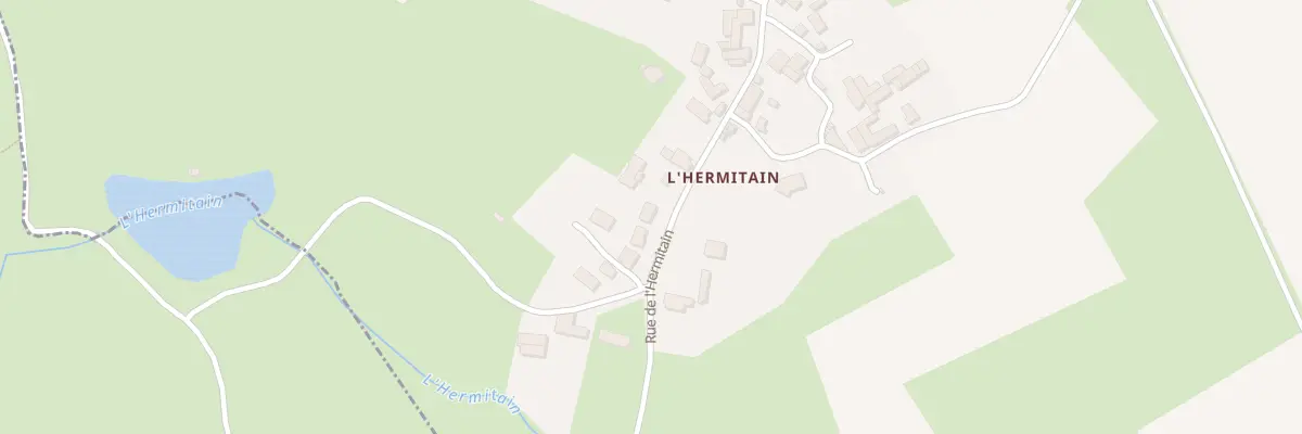 Plan du 24 Rue de l’Hermitain à Souvigné