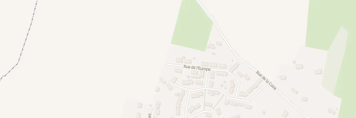 Plan du 15 Rue de L Europe à Loué