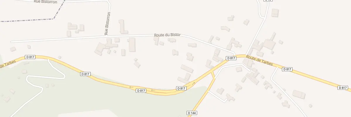 Plan du 7 Rte du Bistor à Espoey