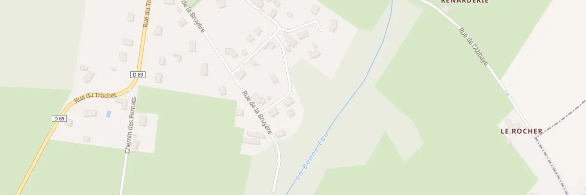 Plan du 35 Rue de la Bruyère à La Hoguette