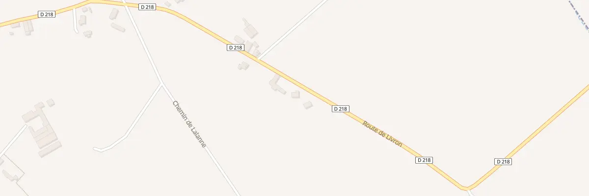 Plan du 18 Rte de Livron à Hours