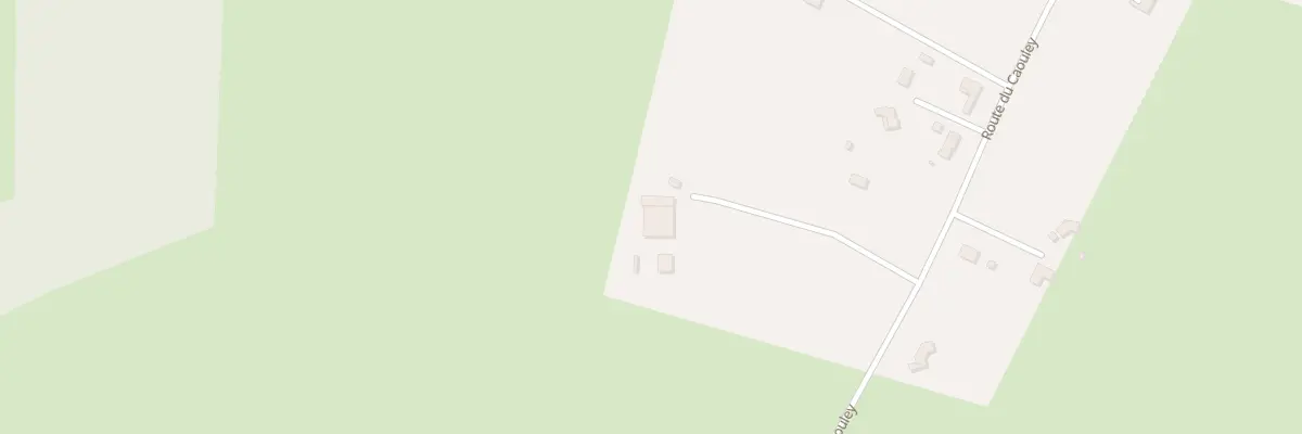 Plan du 434 Rte du Caouley à Lerm-et-Musset