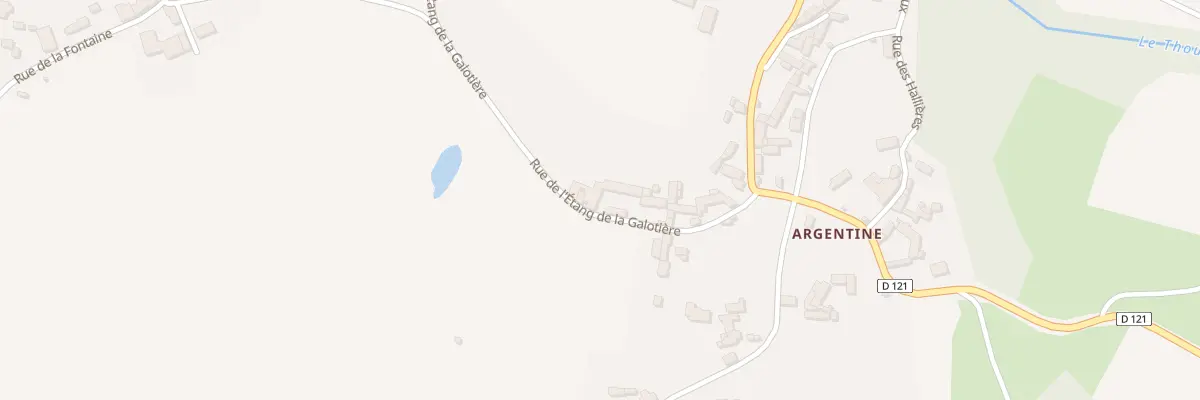 Plan du 8 Rue de l’Etang de la Galotière à Saint-Généroux