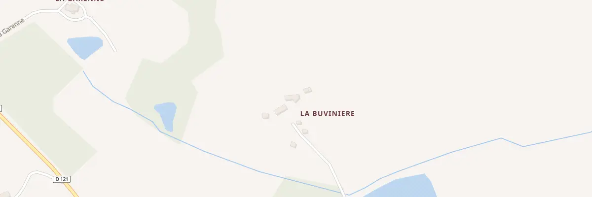 Plan du 2 La Buvinière à Gesvres