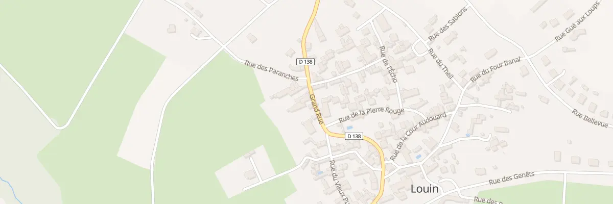 Plan du 11 Gr Grand Rue à Louin