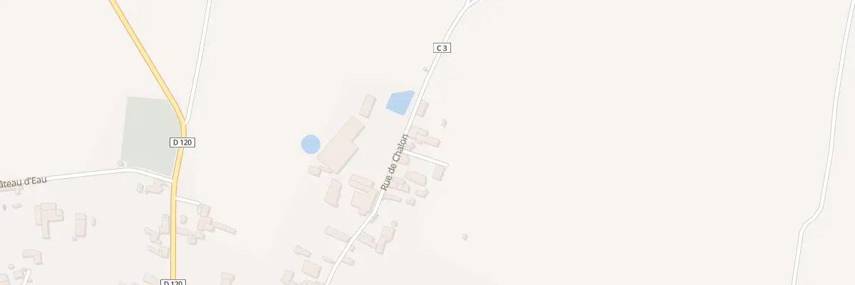 Plan du 1 Imp de l’Acacia à Lusseray