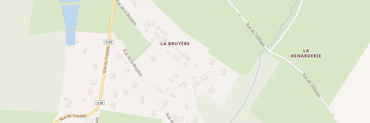 Plan du 29 Rue de la Bruyère à La Hoguette