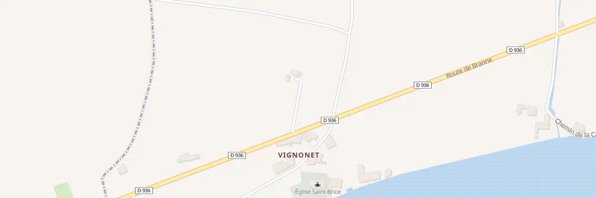Plan du 42 Pontet à Vignonet