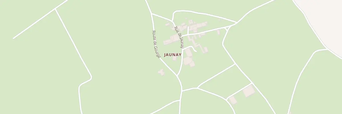 Plan du 9 Jaunay à Gourgé