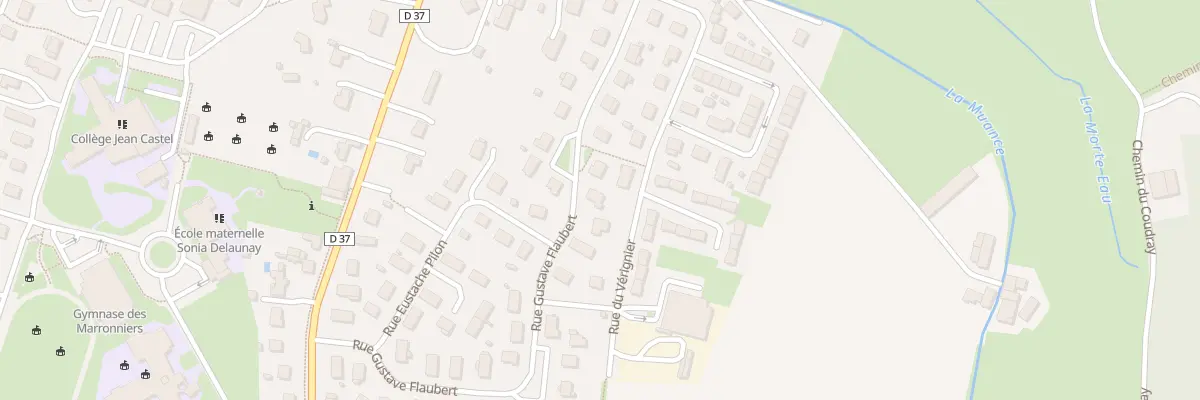 Plan du 13 Rue Gustave Flaubert à Argences