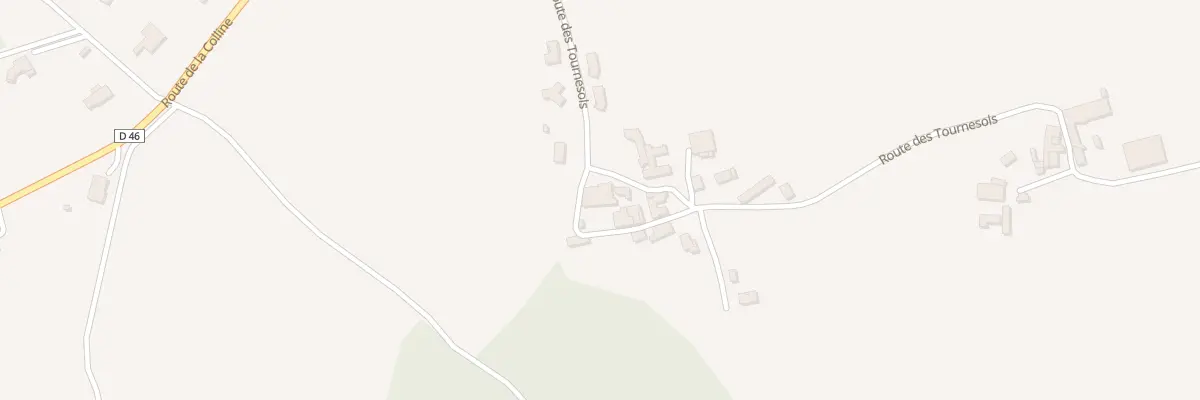 Plan du 1 Che des Rouches à Reignac