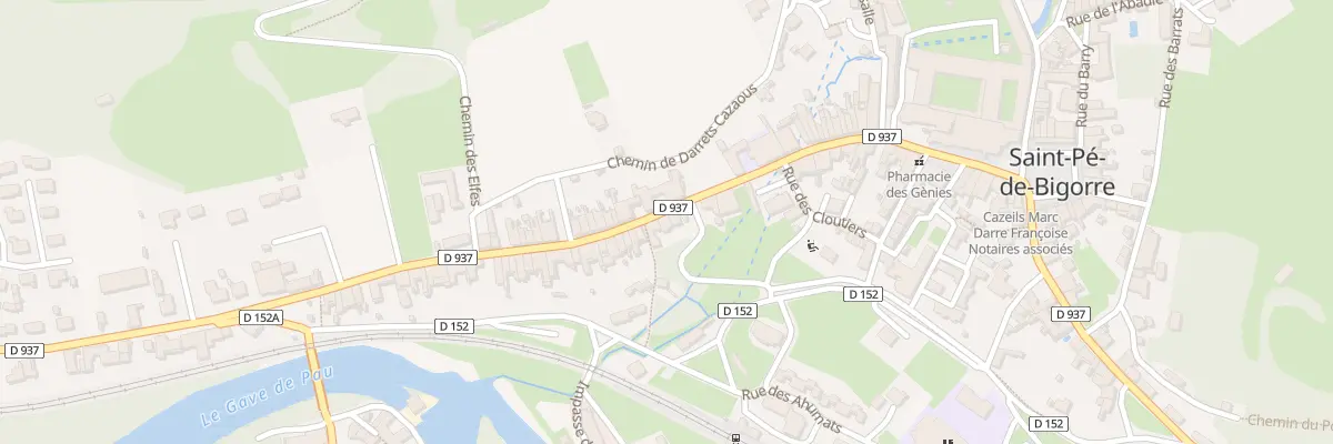 Plan du 35 Rue General de Gaulle à Saint-Pé-de-Bigorre