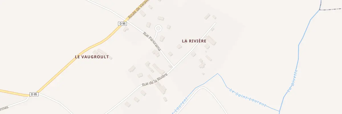 Plan du 9 Rue de la Rivière à Petiville