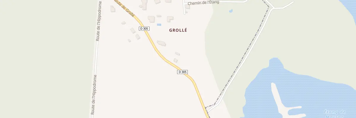 Plan du 17 Rte de Grollé à Verrie