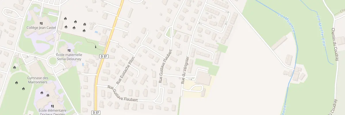 Plan du 17 Rue Gustave Flaubert à Argences