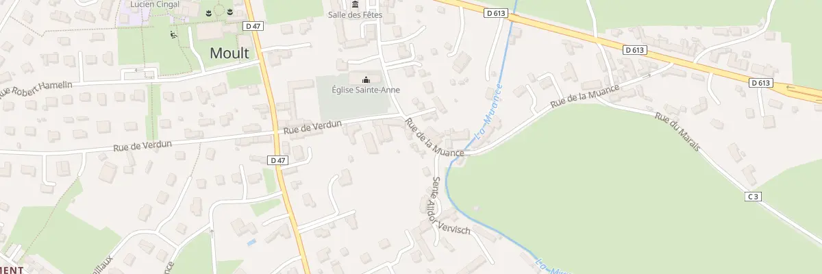 Plan du 1 Rue de la Muance à Moult-Chicheboville