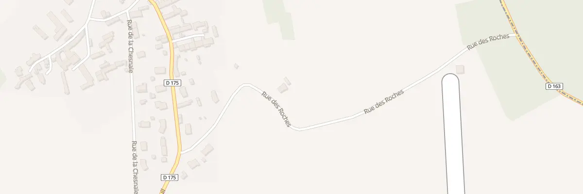 Plan du 5 Rue des roches à Cizay-la-Madeleine