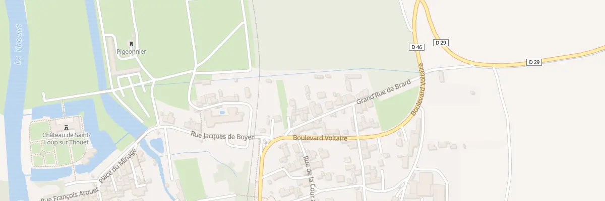 Plan du 7 Grand’Rue de Brard à Saint-Loup-Lamairé