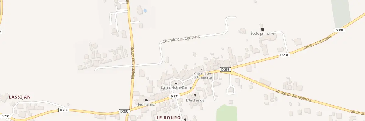 Plan du 8 Pl du 19 Mars 1962 à Frontenac