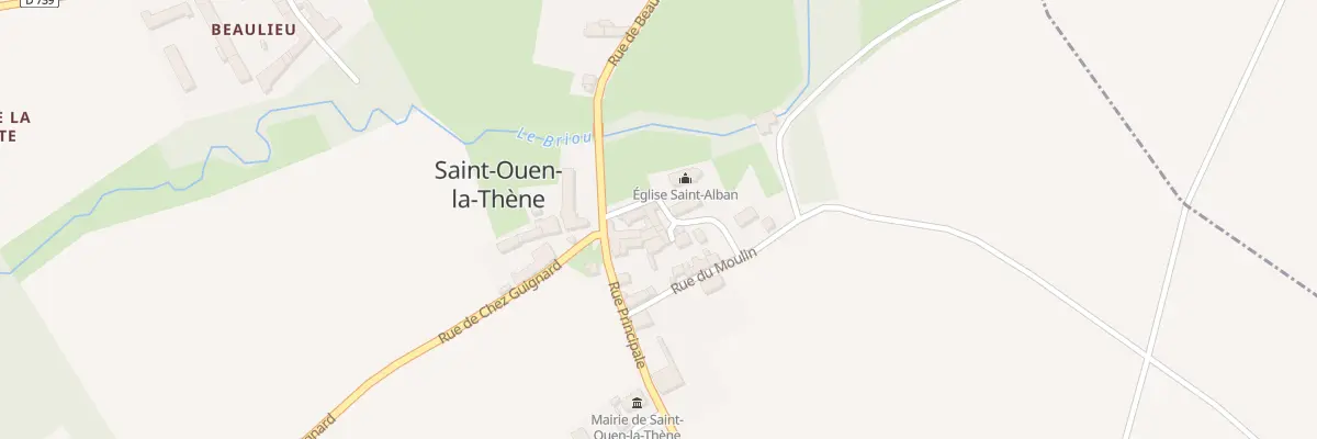Plan du 4 Rue de l’Eglise à Saint-Ouen-la-Thène