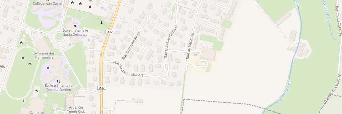 Plan du 21 Rue Gustave Flaubert à Argences