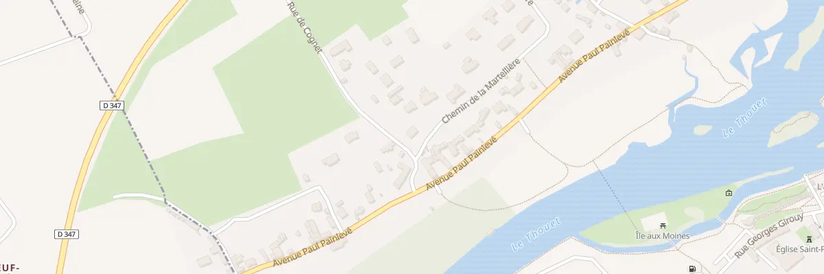 Plan du 74 Rue du Cognet à Montreuil-Bellay