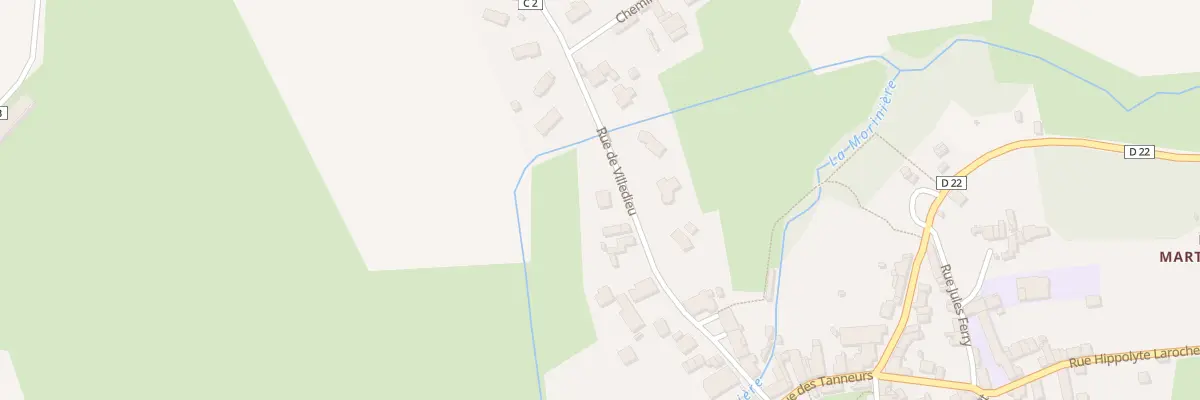 Plan du 17 Rue de Villedieu à Chantenay-Villedieu