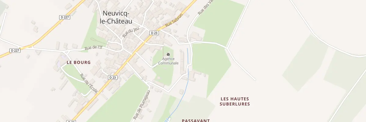 Plan du 5129 Le Bourg à Neuvicq-le-Château